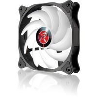 RAIJINTEK EOS 12 RBW ADD-1 RGB case fan Zwart, 120 x 120 x 25 mm, PWM