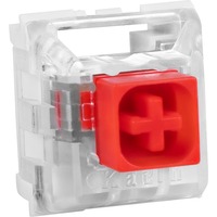 Sharkoon Switch Set Kailh BOX Red keyboard switches Rood/transparant, 35 stuks