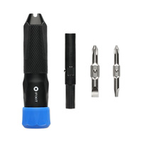 iFixit Narwhal - 6 in 1 Schroevendraaier bitset Zwart/blauw