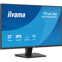 iiyama ProLite X2793HSU-B1 27" monitor Zwart (mat), 120 Hz, HDMI, DisplayPort, USB, Audio