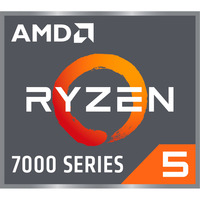 AMD Ryzen 5 7600, 3,8 GHz (5,1 GHz Turbo Boost) socket AM5 processor Unlocked, Tray