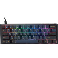 Ducky One 3 Pro Mini, gaming toetsenbord Zwart, US lay-out, Cherry MX2A Brown, RGB led, Double-shot PBT, QUACK Mechanics, 60%, hot swap