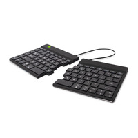 R-Go Tools R-Go Split Break ergonomisch toetsenbord versie 2 Zwart, US lay-out, Scissor switches, Bluetooth 5.0