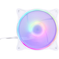 Alphacool Rise Aurora 120mm Fan White case fan Wit, 4-pin PWM, ARGB