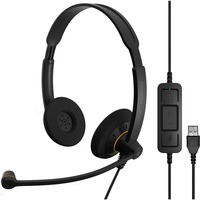 EPOS | Sennheiser EPOS IMPACT SC 60 USB ML on-ear headset Zwart, Stereo