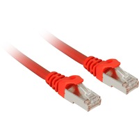 Sharkoon Cat.7a netwerkkabel Rood, 1 meter, SFTP, RJ-45