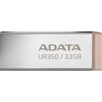 ADATA UR350 32 GB usb-stick nikkel/bruin, USB-A 3.2 Gen 1 (5 Gbit/s)