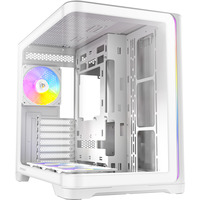 Antec C5 Curve ARGB midi tower behuizing Wit | 2x USB-A | 1x USB-C | Tempered Glass