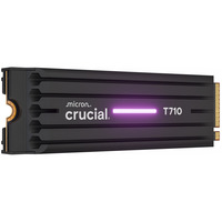 Crucial T710 2 TB SSD PCIe 5.0 x4, NVMe 2.0, M.2 2280, incl. heatsink