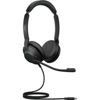 Jabra JBR Evolve2 30 SE Stereo USB-C MS on-ear headset Zwart
