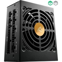 Sharkoon Rebel P20 SFX, 750 Watt voeding Zwart, 2x PCIe, 1x 12VHPWR, Kabelmanagement