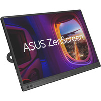 ASUS ZenScreen MB16FCK 16" monitor Zwart, 1x Mini HDMI, 2x USB-C