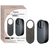 Aqara Smart Lock U200 Lite Kit elektronisch deurslot Zwart, Matter via Thread, Bluetooth 5.1, NFC