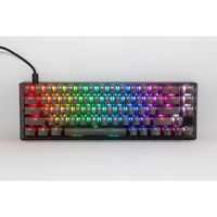 Ducky One 3 SF Aura RGB mechanisch toetsenbord Zwart, US lay-out (QWERTY), Cherry MX Red, 65%, ABS Double Shot, hot swap