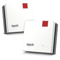FRITZ! Mesh Wi-Fi Set 1700 duopack Edition International repeater Wit, 2 stuks, Wi-Fi 7, 3600 Mbit/s