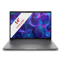 HP ZBook 8 G1i (B72W8ET) 14"  laptop Zilver | Core Ultra 7 255H | RTX 500 Ada | 24 GB | 1 TB SSD