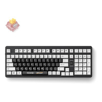 MCHOSE x Unbox Therapy - UT98 Mechanical Keyboard 100%, Classic Therapy, Silent Peach V3 Switch, RGB, Hot swap, 2.4 GHz | USB-C | Bluetooth