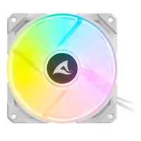 Sharkoon Rebel F50 PWM RGB case fan Wit, 120 x 120 x 25 mm