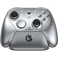 GameSir G7 PRO HE Tri-Mode Wireless Controller - Semi Silver Zilver, USB / 2,4 GHz / Bluetooth, Xbox Series X|S, Xbox One, Pc, Android