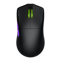 Hator Pulsar 3 Ultra 4K Wireless gaming muis Zwart, 400 - 30.000 DPI, RGB, 2.4GHz / Bluetooth 5.1 / USB