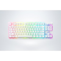 Razer Deathstalker V2 Pro TKL, gaming toetsenbord Wit, US lay-out, Razer Linear Optical (Red), RGB leds, ABS keycaps, Bluetooth