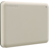 Toshiba Canvio Advance, 4 TB externe harde schijf Beige, HDTCA40EW3CA, USB 3.2 Gen 1