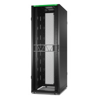 APC NetShelter SX Gen 2 AR3157B2, 48U server rack Zwart/groen, 75(b) x 225,8(h) x 107(d) cm, met zijkanten