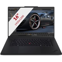 Lenovo ThinkPad P1 Gen 7 (21KV001UMH) 16" laptop Zwart | Core Ultra 7 165H | Arc Graphics | 32 GB | 1 TB SSD