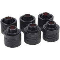 Alphacool Alphacool HF 16/10 screw nozzle G1/4 - D verbinding Zwart
