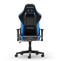 DXRacer PRINCE L Black & Blue PVC Leather gamestoel Zwart/blauw