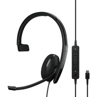 EPOS ADAPT 130T USB-C II on-ear headset Zwart, Mono, USB-C