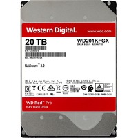 WD Red Pro, 20 TB harde schijf WD201KFGX, SATA 600, 24/7, AF