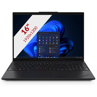 Lenovo ThinkPad L16 Gen 2 Intel (21SA001MMH) 16"  laptop Zwart | Core Ultra 5 225U | Intel Graphics | 16 GB | 512 GB SSD