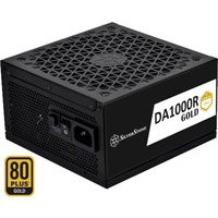 SilverStone SST-DA1000R-GM, 1000 Watt voeding  Zwart, 1x 12VHPWR, 7x PCIe, Kabelmanagement