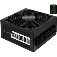 SilverStone SST-SX1000-LPT V1.1, 1000 Watt voeding Zwart, 6x PCIe, Kabel-management