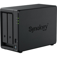Synology DiskStation DS725+ nas Zwart, 2x LAN, USB-A 3.2 (5 Gbit/s)