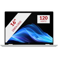 HP OmniBook X FlipNGAI 16-as0010nd 16"  Copilot+ 2-in-1 laptop Zilver | Core Ultra 7 256V | Intel Arc 140V | 16 GB | 1 TB SSD | Touch
