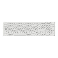 Keychron B5 Pro-K8, toetsenbord Wit, US lay-out, Scissor switches, ABS keycaps, 2.4 GHz / Bluetooth / USB