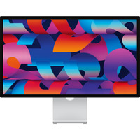Apple Studio Display - Glas met nanotextuur 27" 5K Ultra HD monitor Zilver, 2x USB-C, 2x Thunderbolt, Webcam, VESA‑montageadapter