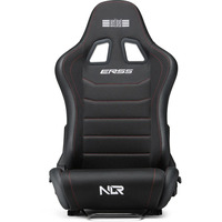 Next Level Racing ERS5 Elite Reclining Seat - Fabric & Simaero mesh edition racestoel Zwart
