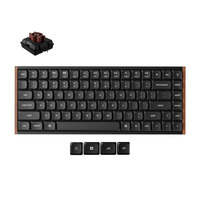 Keychron K3 Ultra 8K Wireless Custom Mechanical Keyboard Zwart, US lay-out (QWERTY), Keychron Milk POM Brown, 75%, RGB leds, LSA Double-shot PBT, USB-C | 2.4 GHz | Bluetooth 5.2