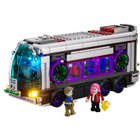 Lumibricks Cyberpunk Neoncity - Future Bus Constructiespeelgoed F9060