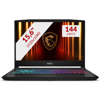 MSI Katana 15 HX B14WFK-046NL 15.6"  gaming laptop Zwart | i7-14650HX | RTX 5060 | 16 GB | 1 TB SSD | 144 Hz