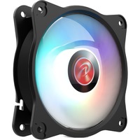 RAIJINTEK EOS 9 RBW ADD-1 RGB case fan Zwart, 100 x 100 x 25 mm, PWM