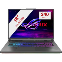 ASUS ROG Strix G18 G814FP-S9006W 18"  gaming laptop Grijs | R9 9955HX | RTX 5070 | 32 GB | 1 TB SSD