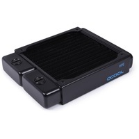 Alphacool NexXxoS HPE-30 Full Copper 120mm radiator Zwart