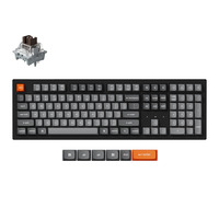 Keychron K10 Max-H13 RGB mechanisch toetsenbord Zwart, US lay-out (QWERTY), 100%, RGB leds, OSA Double-shot PBT, hot swap, USB-C | 2.4 GHz | Bluetooth 5.1
