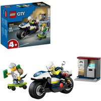 LEGO City - Achtervolging met de politiemotor Constructiespeelgoed 60455