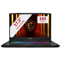 MSI Katana 17 HX B14WGK-023NL 17.3"  gaming laptop Zwart | i7-14650HX | RTX 5070 | 16 GB | 1 TB SSD