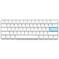 Ducky One 2 Pro Mini White Classic RGB mechanisch gaming toetsenbord Wit, US lay-out (QWERTY), Cherry MX Red, 60%, RGB led, Double-shot PBT, QUACK Mechanics